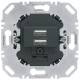 Berker 260205 USB charging socket 230V 2-gang 3.0A square support ring anthracite