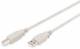 Digitus AK-300105-018-E ASSMANN USB 2.0 Kabel Typ A-B 1.8m USB 2.0 konform beige