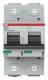ABB S802S-UCB20 Hochl.Sicherungsautomat, 20A, B,500VDC=Icu 50kA, 2P