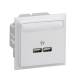 Schneider Electric INS60520 Schneider USB CHARGING STATION MAX. 2.4A ABD SF WS A+A