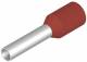 Weidmüller ferrule 1, 5qmm red, H 1,5 / 14 RT / BD strip material