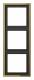 Jung GO2983 Rahmen 3fach LS/FD-design goldfarben
