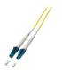 LWL-1-Faser-Patchk. 1,0mtr.LC-LC, 9/125um, OS2, AD=2mm, Achtung Simplex!