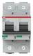 ABB S802S-UCB16 Hochl.Sicherungsautomat, 16A, B,500VDC=Icu 50kA, 2P