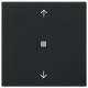 GIRA 5494005 Gira eNet Funk Bedienaufs.Pfeile System 55 Schwarz m