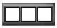 Merten 400314 AQUADESIGN-Rahmen 3fach anthrazit
