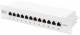 DIGITUS 1HE CAT 6 Klasse E Patch Panel geschirmt 12-Port RJ45