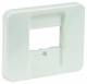 Dehn + Soehne 924329 Dehn Cover plate 1 924 329-fold, studio white ZAP DEHNsafe for STW