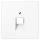 Jung LS969-1UAWW Abdeckung für IAE/UAE 1x8polig alpinweiß