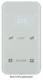 Berker 75642160 touch sensor 2f with temperature controller R.1 glass polar white