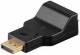 Goobay 63489 DisplayPort/VGA-Adapter - DisplayPort-Stecker > VGA-Buchse (15-polig)