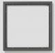 Siedle 200038925-00 combination frame KR 611-3/3-0 DG, flush gray 331x331x15mm