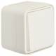 Berker 30763502 changeover switch AP W.1 polar white