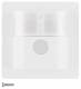 Berker 85342229 IR Bewegungsmelder Komfort 2,2m Q.1/Q.3 polarweiß,samt
