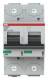 ABB S802S-UCB10 Hochl.Sicherungsautomat, 10A, B,500VDC=Icu 50kA, 2P