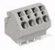 WAGO 745-3109 Klemmenleiste für Leiterplatten 0,08-4 mm grau