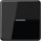Jung CD10911STRFSW KNX RF button 1f.Duroplast series CD black