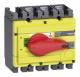 Schneider Electric 31124 Schneider Lasttrennschalter INS250 3P 160A 690VAC/DC Hebel rot Grund gelb
