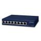 PLANET 8-Port 10/100/1000Mbps Gigabit Ethernet Switch ,