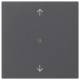 GIRA 549428 Gira eNet Funk Bedienaufs.Pfeile System 55 Anthrazit