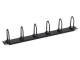 Triton RAC-VP-X11-A1 48,3 cm ( 19 Zoll ) Zubehör Kabelführungsplatte mit 5 Bügeln, 1HE, Lichtg