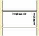 OEM-Factory Labels - Thermal 40 x 24mm, perm, TOP, K40.