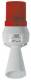 FHF 21221807 Funke small horn HPLB 230VAC with funnel with red flashing light