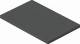OBO Bettermann 6290170 ISSGU70110 rubber pad, black 70x110x4mm