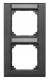 Merten 476214 M-PLAN-Rahmen 2fach senkrecht beschriftbar anthrazit
