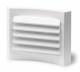 Helios Ventilatoren 259 LGK 80 Ventilation of plastics, white, for ventilation openings DN 80 mm