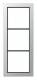 Jung FDAL2983 Rahmen 3fach FD-design Aluminium
