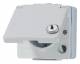 Jung 620WSL AP / WD outlet, 620 SL W with lock