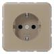 JUNG CD1520KIGB SCHUKO socket KI 16A, 250V CD goldbronze