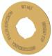Moeller 167638 EATON M22-XBK15 Not-Halt Schild,pl,en,de,it 