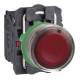 Schneider Electric XB5AW34G5C0 Schneider Leuchtdrucktaster, kompl, Kunststoff, tastend, rot, 22mm