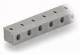 WAGO 235-802 1-wire terminal strip for circuit boards 0.5-2.5 sqmm gray