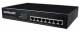 INTELLINET 560641 8-Port Gigabit Ethernet PoE+ Switch IEEE 802.3at/af Power-over-Ethernet (PoE+/PoE)-konform, 140 W, Endspan, Desktop, 48,3 cm ( 19 Zoll ) Rackmount