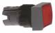 Schneider Electric ZB6DW4 illuminated push button ZB6-DW4, red flat rectangular