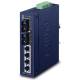 PLANET 4+2 100FX Port Single mode Industrial Ethernet