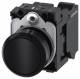 Siemens 3SU11000AB103BA0 Drucktaster 22mm rund schwarz Druckknopf 1S