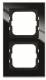 Busch Jaeger 2CKA001754A4801 BJ 1722-245 cover frame 2-fold