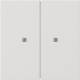 GIRA 5173112 KNX Taster Wippe 2f Flächenschalter Reinweiß