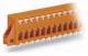 WAGO 741-239 feed-through terminal strip 0.08-2.5 sqmm orange