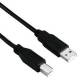 OEM-Factory Printer cable USB Type A / B, BLACK