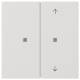 GIRA 5175112 KNX Taster Wippe 2f unbedruckt/Pfeile Flächenschalter