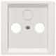Siemens 5TG1338 TV / RF / SAT cover plate, titaniu