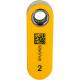 Pilz 402262 PITreader key ye 2 Transponderschlüssel Kunststoff gelb