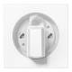 Jung A1541BFWW cover for rotary switch series A alpine white