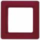 Berker 10116062 Rahmen 1fach Q.1 rot samt