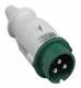 Schneider Electric 82320 Schneider industrial interchangeable plug straight 32A 3p 20-25VAC IP44